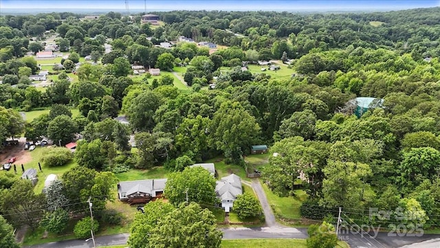 935 Church St, Kings Mountain, NC 28086 - view of property location featuring a heavily wooded area