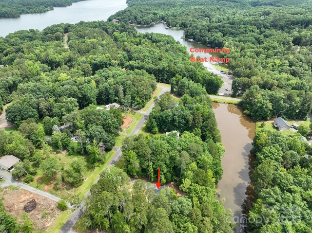 248 Pioneer Dr, Mount Gilead, NC 27306 - view of property location with a nearby body of water