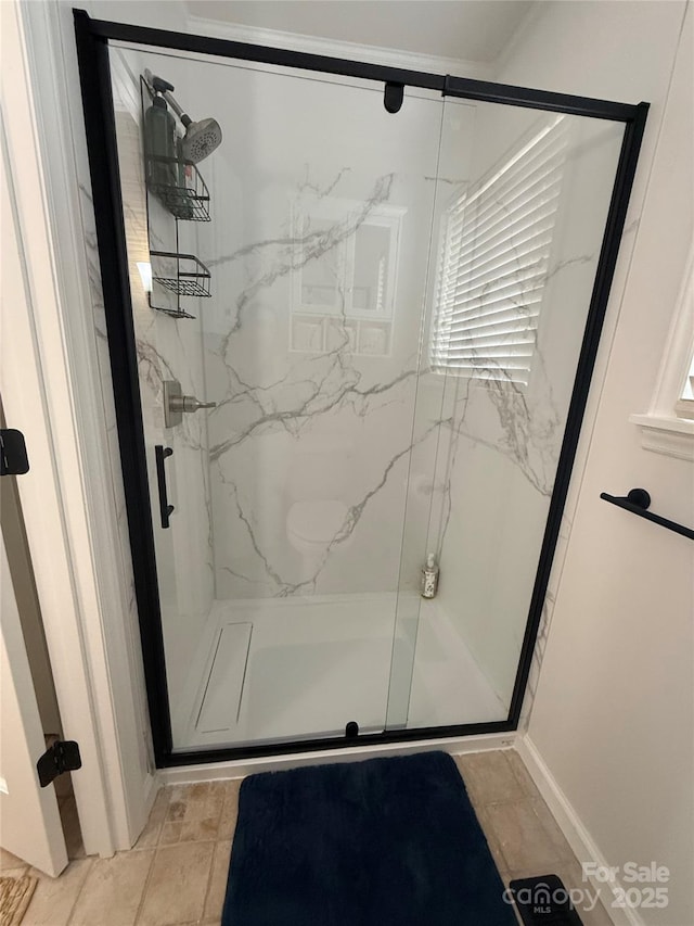 18 Olde Duffers Dr, Nebo, NC 28761 - full bath with a marble finish shower
