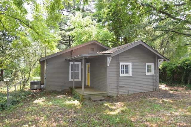 1216 Mountain Ave, Gastonia, NC 28052 - view of front of property with cooling unit