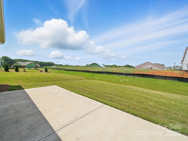 6015 Waldorf Ave, Monroe, NC 28110 - view of yard with a patio area