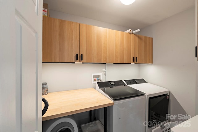197 Roanoke Rd, Fletcher, NC 28732 - laundry room featuring cabinet space and washer and clothes dryer