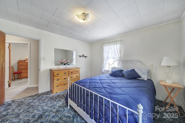 2084 Old Evans Cir, Lancaster, SC 29720 - carpeted bedroom featuring crown molding