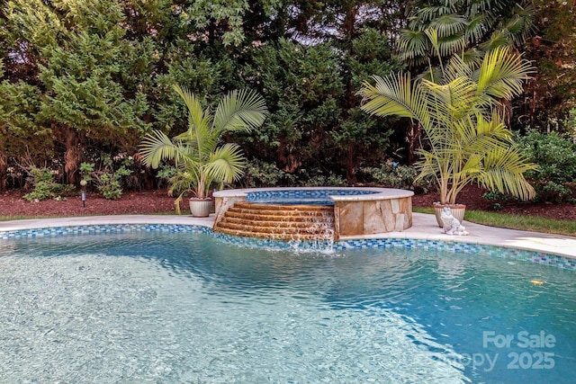 1103 Mapesbury Ln, Waxhaw, NC 28173 - view of pool featuring a pool with connected hot tub