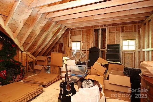 1103 Mapesbury Ln, Waxhaw, NC 28173 - view of unfinished attic