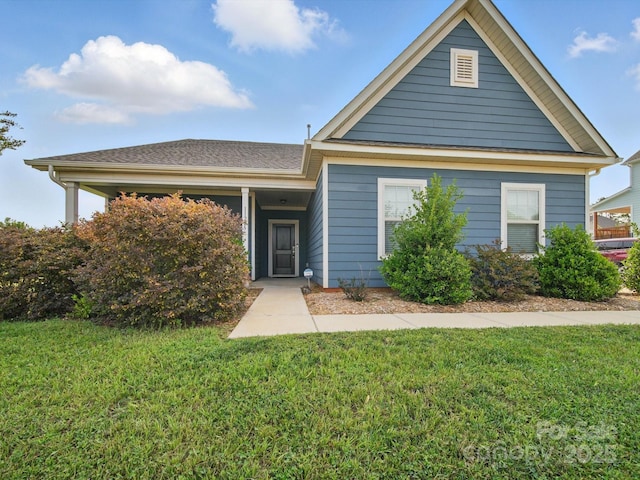 11225 Island View Ln, Lancaster, SC 29720 - view of front of property with a front yard