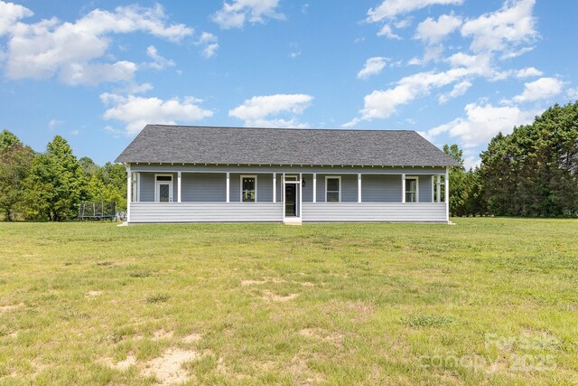 135 Waycross Dr, Rockwell, NC 28110 - ranch-style home featuring a front yard