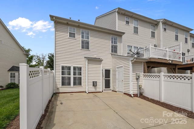10455 Alexander Martin Ave, Charlotte, NC 28277 - rear view of house featuring a patio area