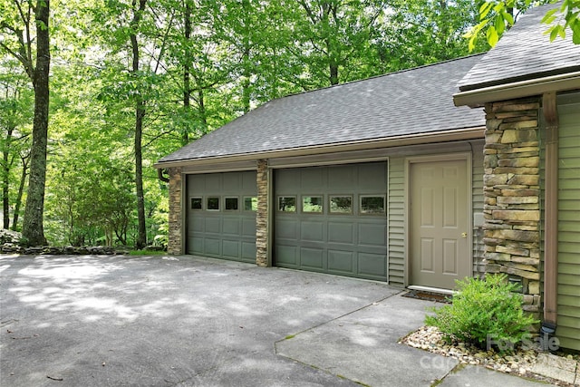 500 Cheestoonaya Way, Brevard, NC 28712 - view of garage