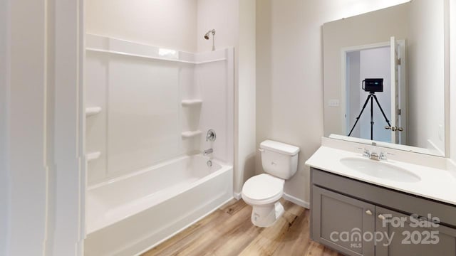 2547 Ruby Dixon Crossing Dr Unit 17, Gastonia, NC 28056 - full bath with vanity,  shower combination, and wood finished floors