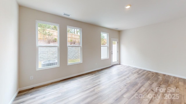 2547 Ruby Dixon Crossing Dr Unit 17, Gastonia, NC 28056 - unfurnished room with light wood finished floors and recessed lighting