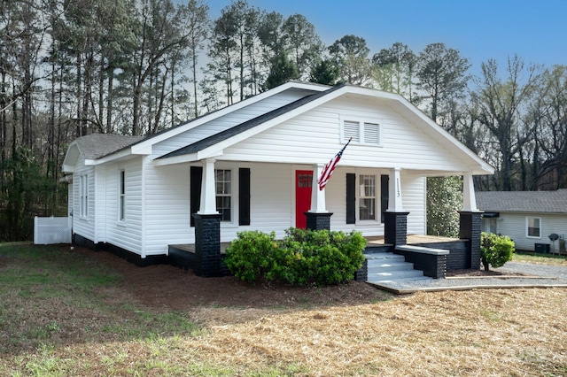 113 Elwood St, Kannapolis, NC 28081 - view of front of property featuring a porch