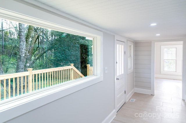 113 Elwood St, Kannapolis, NC 28081 - entryway with baseboards and recessed lighting