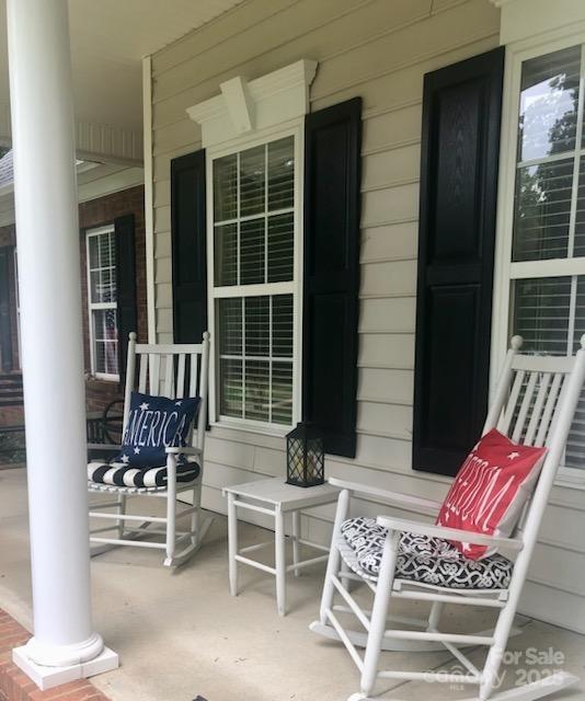 390 Robinson Rd, Mooresville, NC 28117 - view of covered porch