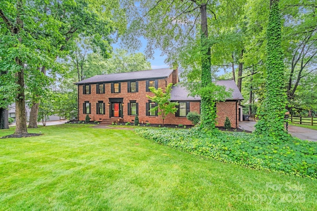 16512 Kimbolten Dr, Huntersville, NC 28078 - colonial-style house featuring brick siding