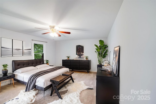 16512 Kimbolten Dr, Huntersville, NC 28078 - bedroom with a ceiling fan, baseboards, and light wood-style flooring