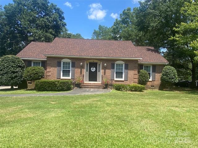 2592 Tully Ct Unit 78, Lancaster, SC 29720 - single story home featuring brick siding, a front yard, and roof with shingles