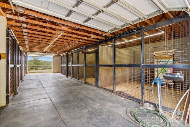 296 Hicks Creek Rd, Troutman, NC 28166 - view of horse barn