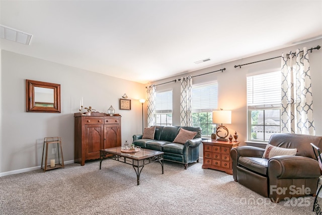 5092 Nighthawk Dr, Indian Land, SC 29707 - carpeted living area with baseboards