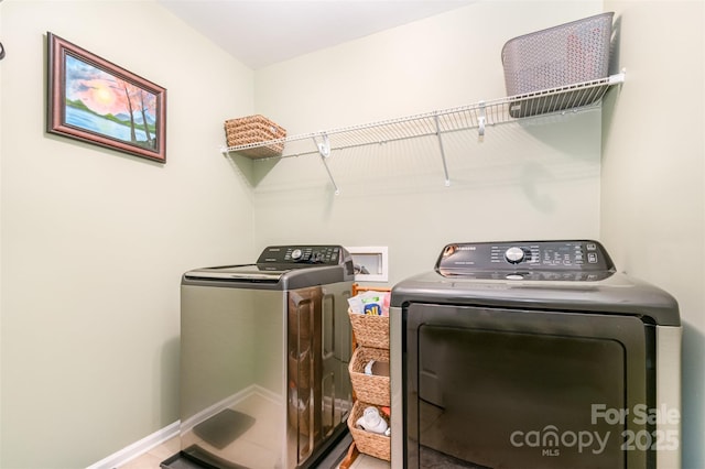 5092 Nighthawk Dr, Indian Land, SC 29707 - washroom featuring independent washer and dryer and baseboards