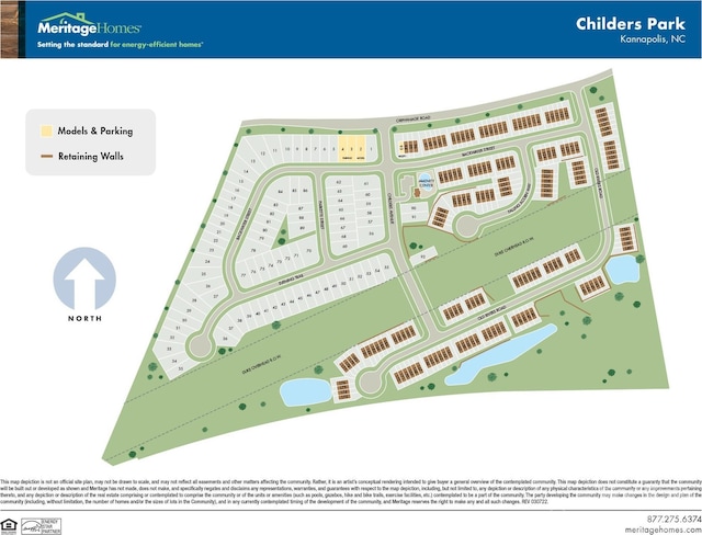 1403 Old Rivers Rd, Concord, NC 28027 - map showing property parcels