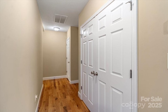 39 Curtis Miles Rd, Alexander, NC 28701 - corridor featuring light wood-style floors and baseboards