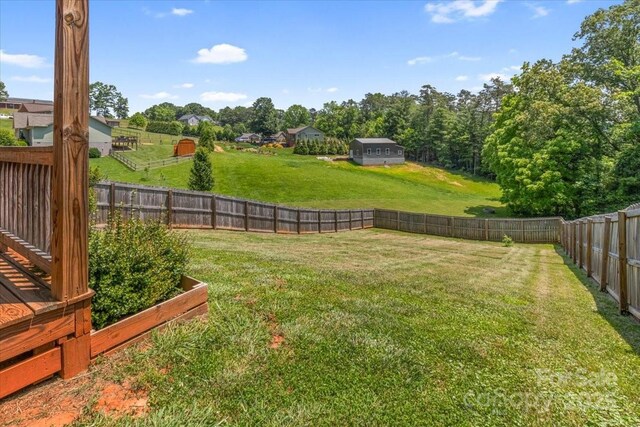 39 Curtis Miles Rd, Alexander, NC 28701 - view of yard