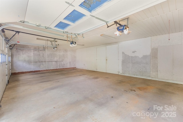 130 Merton Rd, Lawndale, NC 28090 - garage featuring a garage door opener