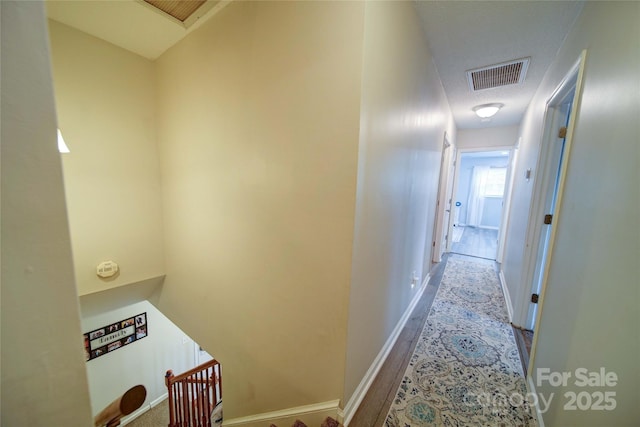 734 Forestbrook Dr, Gastonia, NC 28056 - corridor with wood finished floors and a textured ceiling