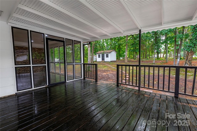 106 Edith Dr, Mauldin, SC 29662 - view of wooden terrace