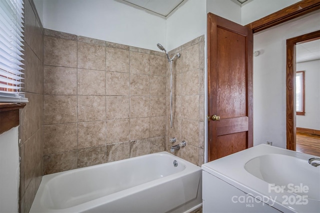 843 Summers Rd, Valdese, NC 28690 - full bathroom with bathtub / shower combination and vanity