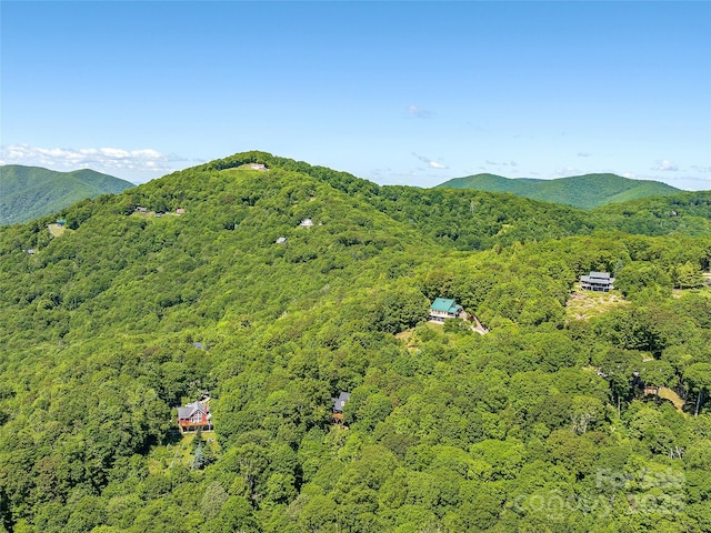 505 Middle Top Loop, Maggie Valley, NC 28751 - mountain view with a heavily wooded area