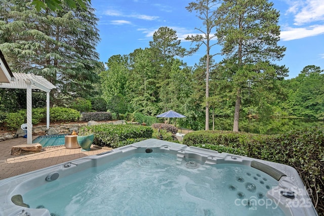 1849 Still Water Ln, Indian Land, SC 29707 - view of swimming pool featuring a hot tub