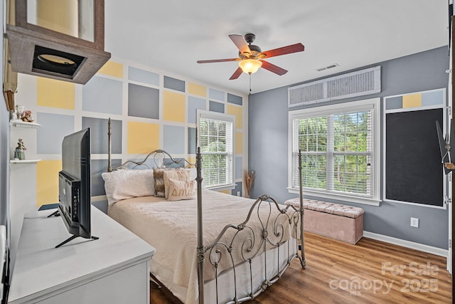 1849 Still Water Ln, Indian Land, SC 29707 - bedroom featuring wood finished floors, baseboards, and a ceiling fan