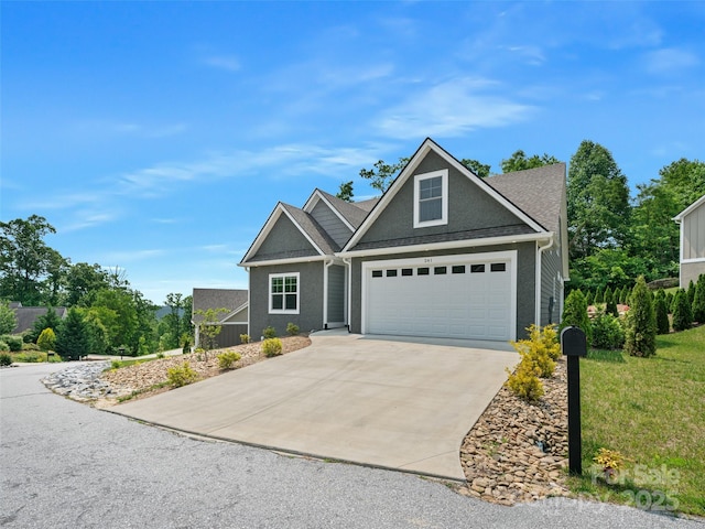 241 Millbrae Loop, Hendersonville, NC 28791 - craftsman house with driveway, a garage, and stucco siding