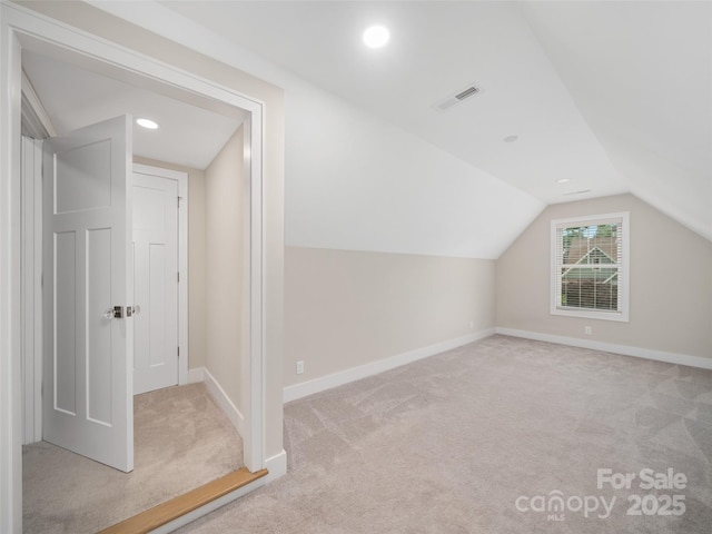 241 Millbrae Loop, Hendersonville, NC 28791 - additional living space featuring carpet, lofted ceiling, baseboards, and recessed lighting