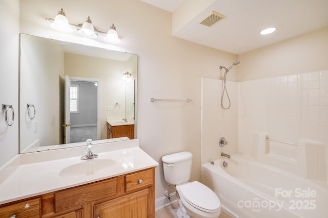 2065 Gable Way Ln, Matthews, NC 28104 - bathroom with vanity and bathtub / shower combination