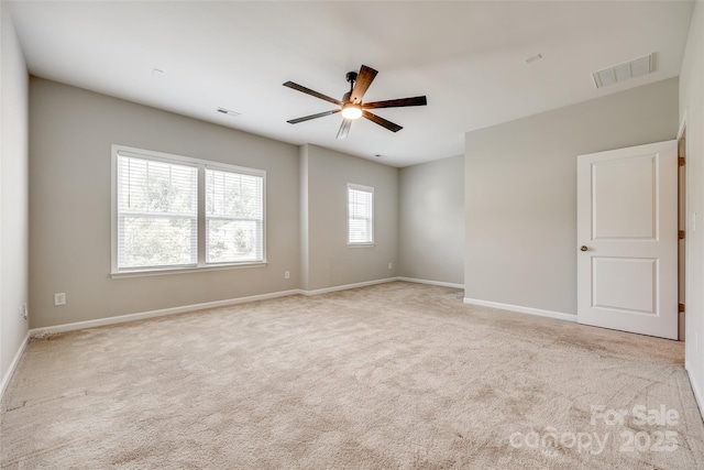 173 Morgans Branch Rd, Belmont, NC 28012 - carpeted spare room featuring ceiling fan and baseboards