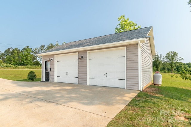 2737 Bobcat Rd, Heath Springs, SC 29058 - view of detached garage