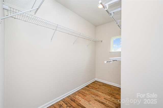 150 Haddonsfield Dr, Mooresville, NC 28115 - spacious closet with wood finished floors