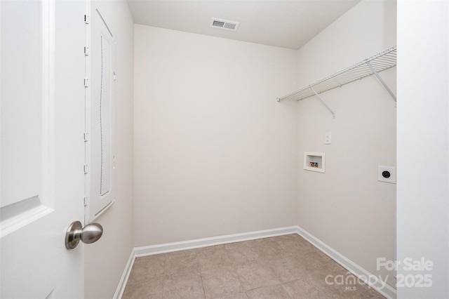 150 Haddonsfield Dr, Mooresville, NC 28115 - laundry room with hookup for a washing machine, hookup for an electric dryer, and baseboards