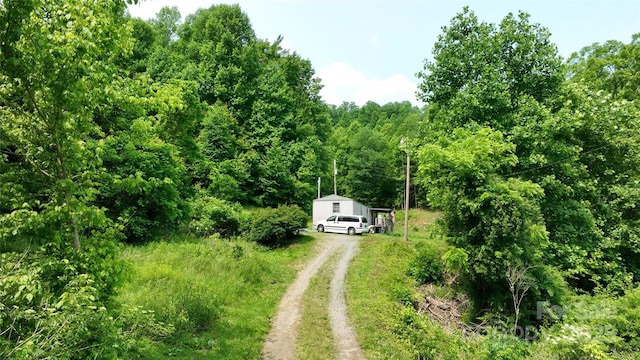 320 Board Tree Rd, Marshall, NC 28753 - view from above of property