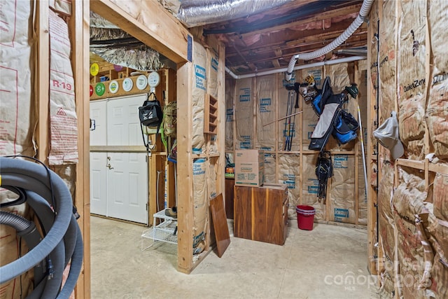 4740 Myers Ln, Harrisburg, NC 28075 - view of unfinished basement