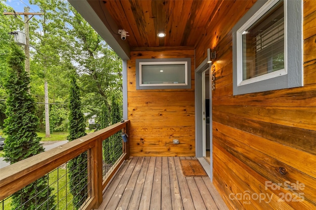 358 London Rd, Asheville, NC 28803 - view of wooden deck