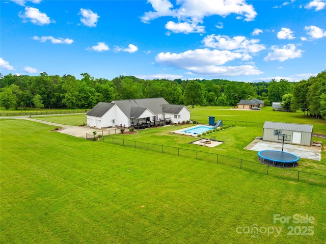 106 Laren Rd, Shelby, NC 28152 - aerial view of property and surrounding area with a forest