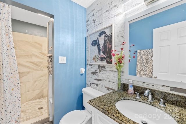 106 Laren Rd, Shelby, NC 28152 - bathroom with a stall shower and vanity