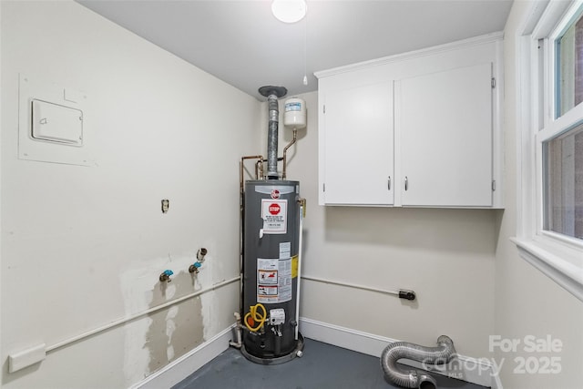 4906 Charleston Dr, Charlotte, NC 28212 - utility room featuring water heater