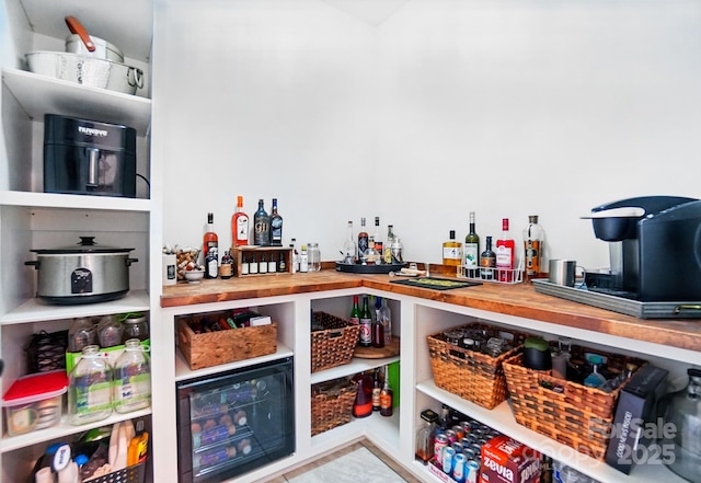 110 St Sophia Ct, Mooresville, NC 28117 - pantry with beverage cooler