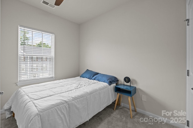 3108 Beeler Ln, Charlotte, NC 28208 - bedroom featuring carpet floors, baseboards, and ceiling fan