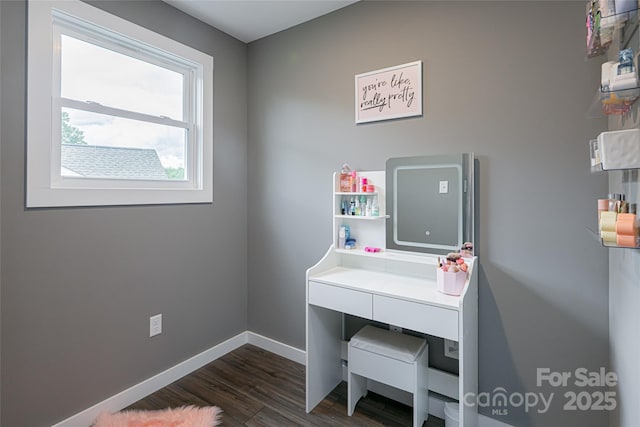 27 Sage Crest Loop, Weaverville, NC 28787 - office area featuring dark wood-style flooring and baseboards
